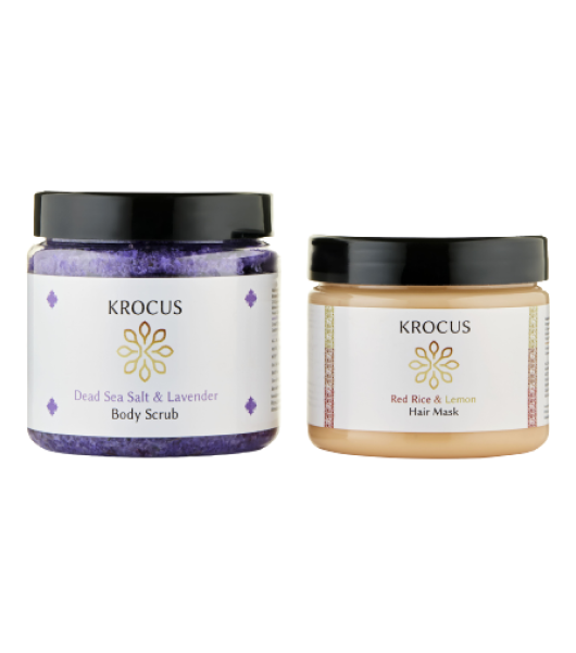 LavenderBodyScrub_RedRice_LemonHairMask