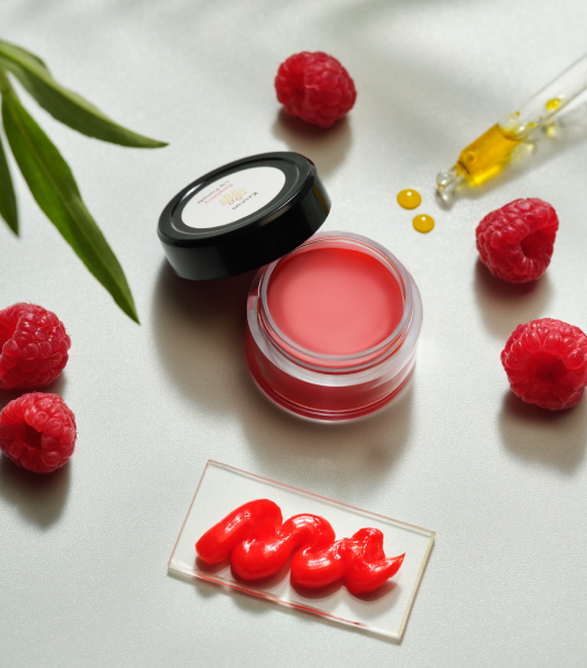 raspberry lip pomade